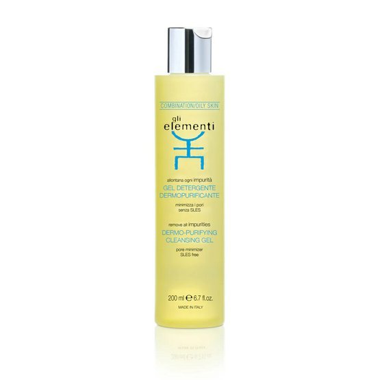 Gli Elementi Dermo-Purifying Cleansing Gel - Pleťový čistící gel 200 ml